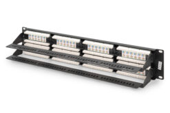 Alternative view of CAT 6, Klasse E schakelpaneel