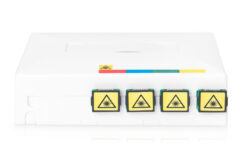 FTTH behuizing met 4 x SC SX coupler - Afbeelding 3