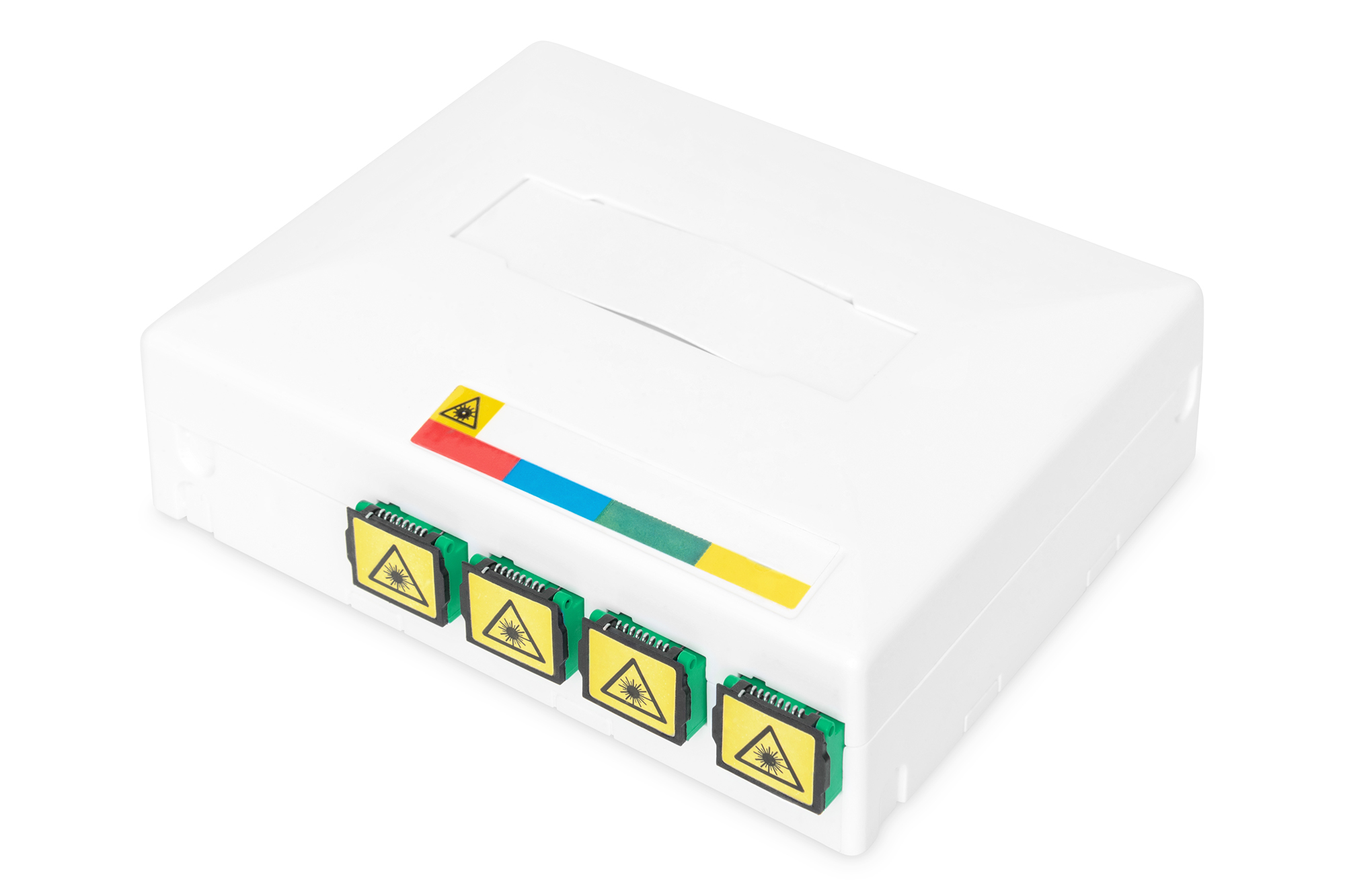 FTTH behuizing met 4 x SC SX coupler