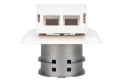 FTTH glasvezel inbouw wandcontactdoos, voor SC/LC adapter - Afbeelding 3