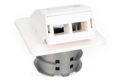 FTTH glasvezel inbouw wandcontactdoos, voor SC/LC adapter