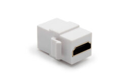 Alternative view of HDMI 2.0 Keystone module (bus/contactdoos)
