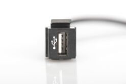 USB 2.0 Keystone-module met 16 cm kabel (socket/stekker) - Afbeelding 3