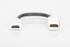 HDMI 2.0 Keystone module met 12 cm voedingskabel (bus/contactdoos) - Afbeelding 3