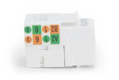 CAT 5e, Klasse D Keystone Module, onafgeschermd - Afbeelding 3