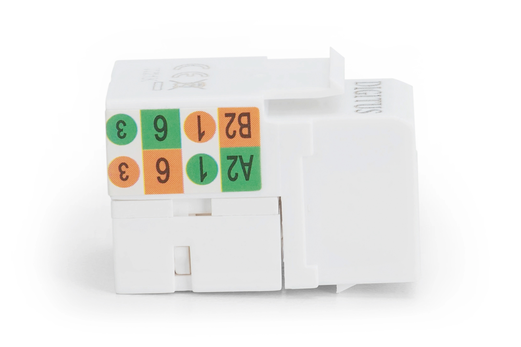 CAT 5e, Klasse D Keystone Module, onafgeschermd - Afbeelding 3