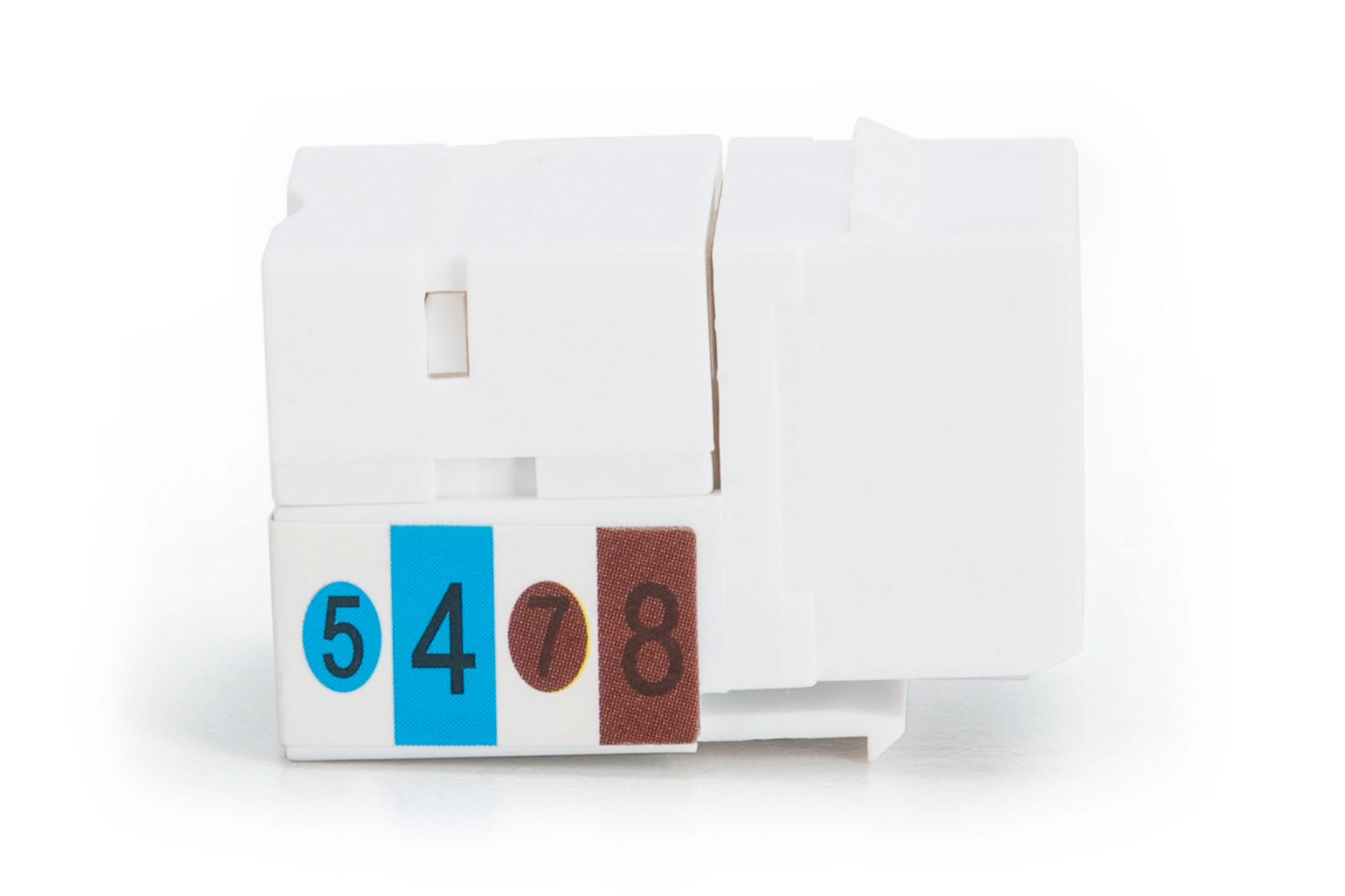 CAT 5e, Klasse D Keystone Module, onafgeschermd - Afbeelding 2