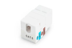 Alternative view of CAT 6, Klasse E Keystone Module, onafgeschermd