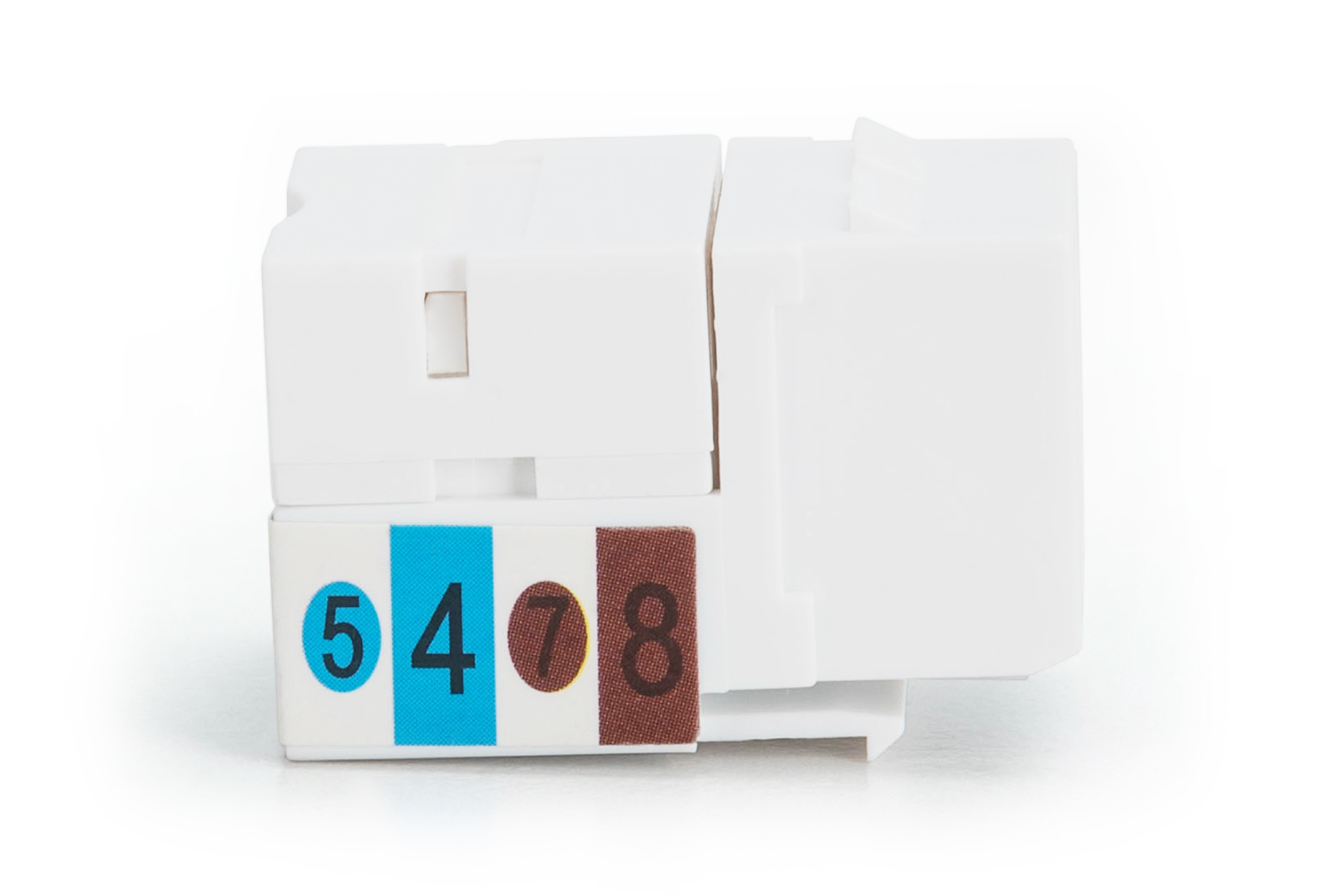CAT 6, Klasse E Keystone Module, onafgeschermd - Afbeelding 4