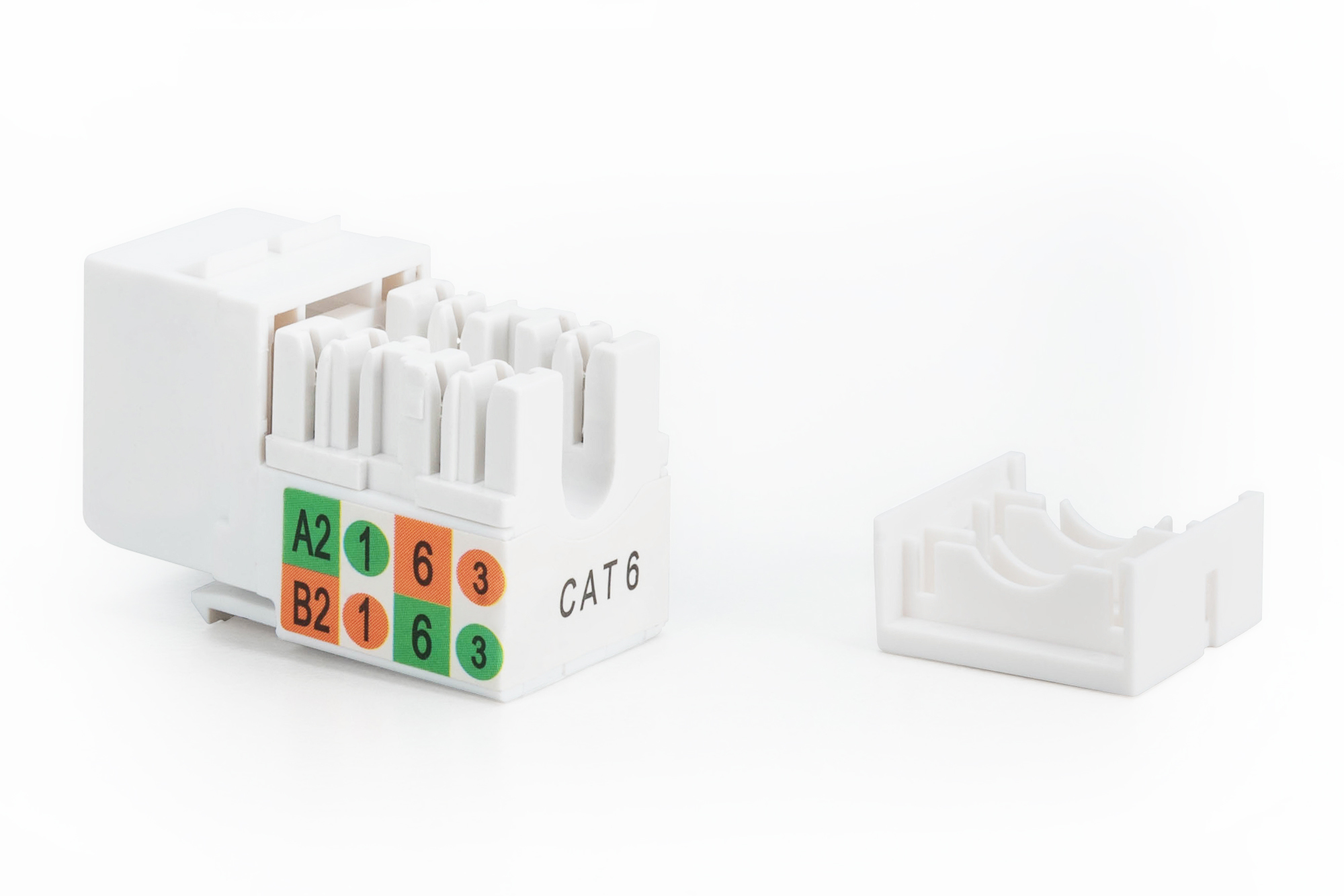 CAT 6, Klasse E Keystone Module, onafgeschermd - Afbeelding 5