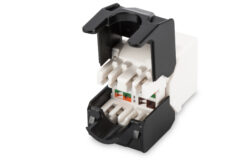 Alternative view of CAT 6A Keystone module, niet afgeschermd