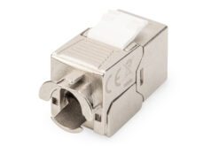 Alternative view of CAT 6A Keystone-module, afgeschermd, montageaansluiting zonder gereedschap