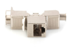 CAT 6A Keystone-module, afgeschermd, montageaansluiting zonder gereedschap - Afbeelding 4
