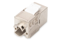 Alternative view of CAT 6A Keystone-module, afgeschermd, montageaansluiting zonder gereedschap