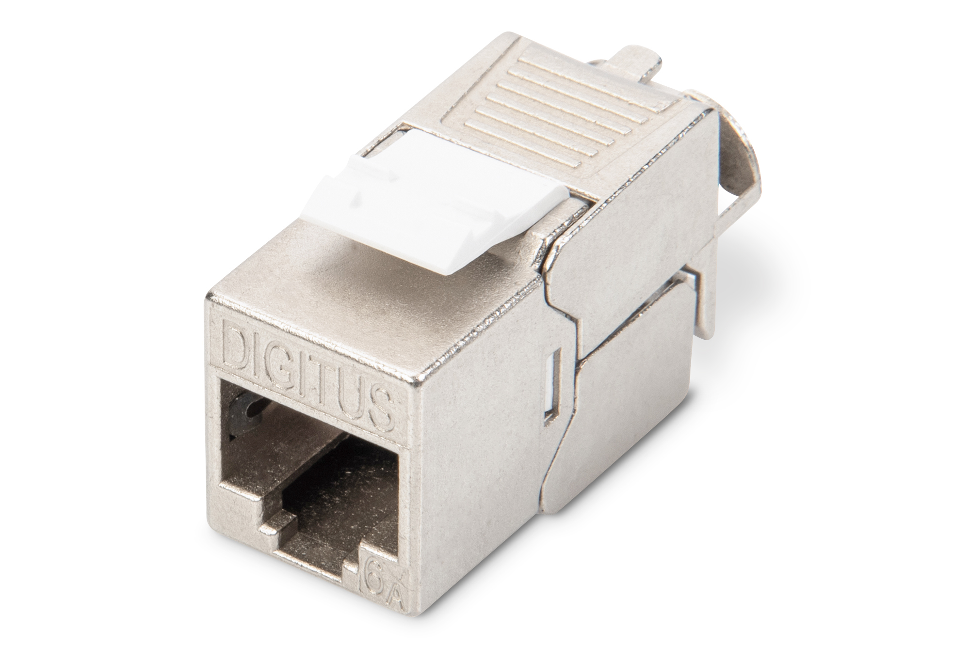 CAT 6A Keystone-module, afgeschermd, montageaansluiting zonder gereedschap