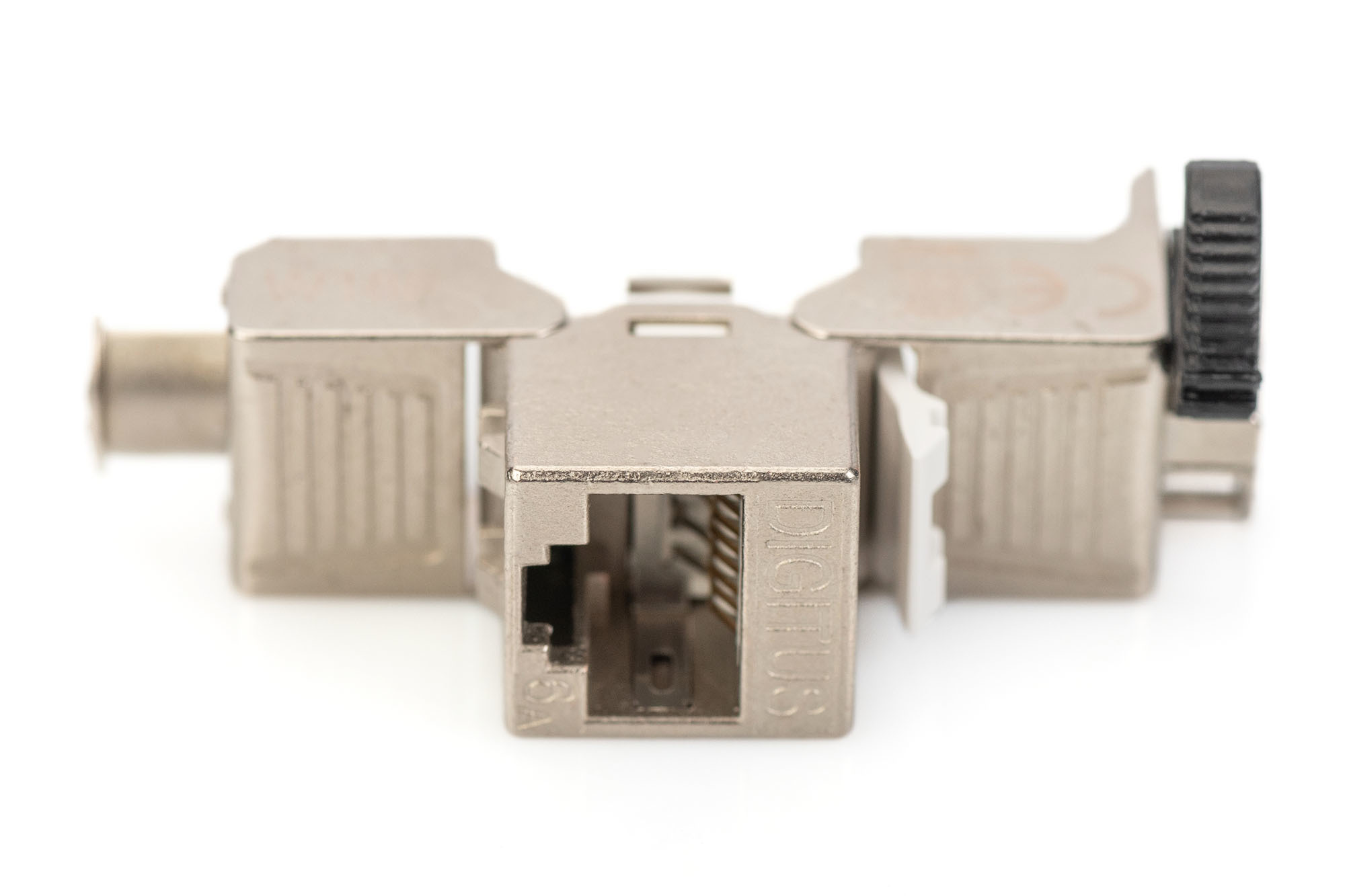CAT 6A Keystone module, afgeschermd met intelligente kabelmanager - 48 st. - Afbeelding 4