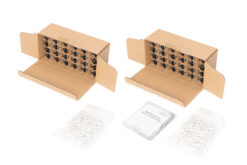 CAT 6A Keystone module, afgeschermd met intelligente kabelmanager - 48 st. - Afbeelding 9
