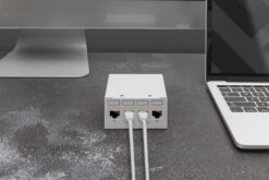 CAT 6A Keystone module, afgeschermd met intelligente kabelmanager - 4 st. - Afbeelding 5