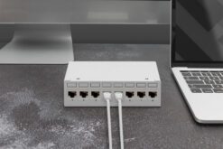 CAT 6A Keystone module, afgeschermd met intelligente kabelmanager - 8 st. - Afbeelding 5