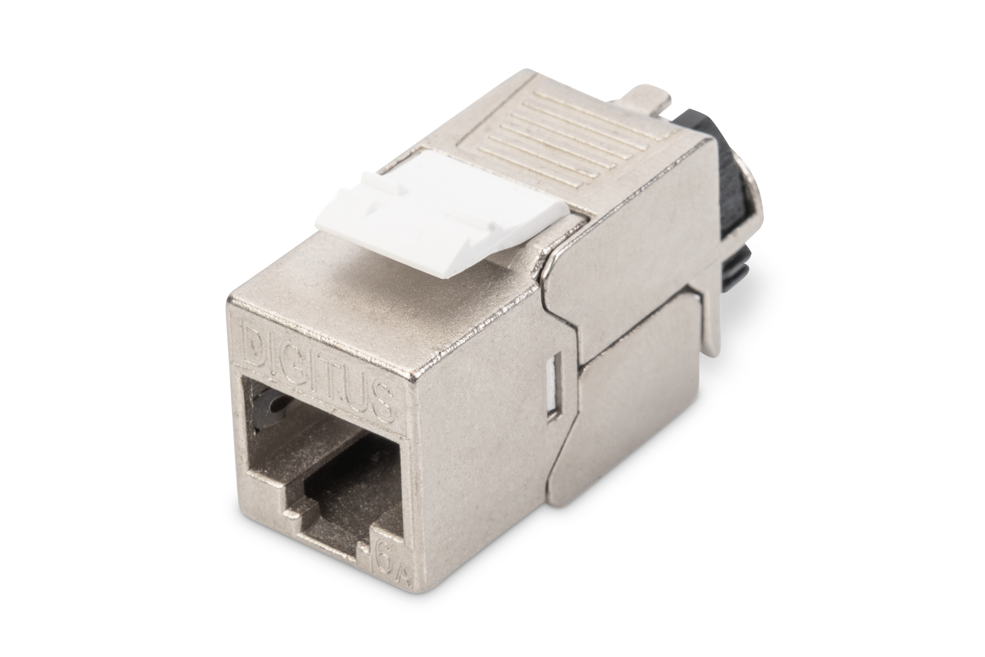 CAT 6A Keystone module, afgeschermd met intelligente kabelmanager
