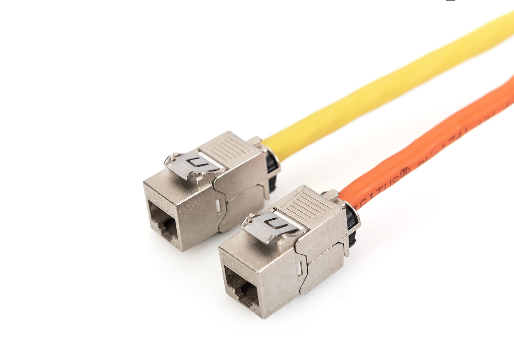 CAT 6A Keystone module, afgeschermd met intelligente kabelmanager, set (24 stuks) - Afbeelding 7