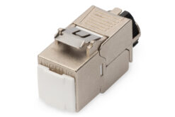 CAT 6A Keystone module, afgeschermd met intelligente kabelmanager, set (24 stuks) - Afbeelding 3