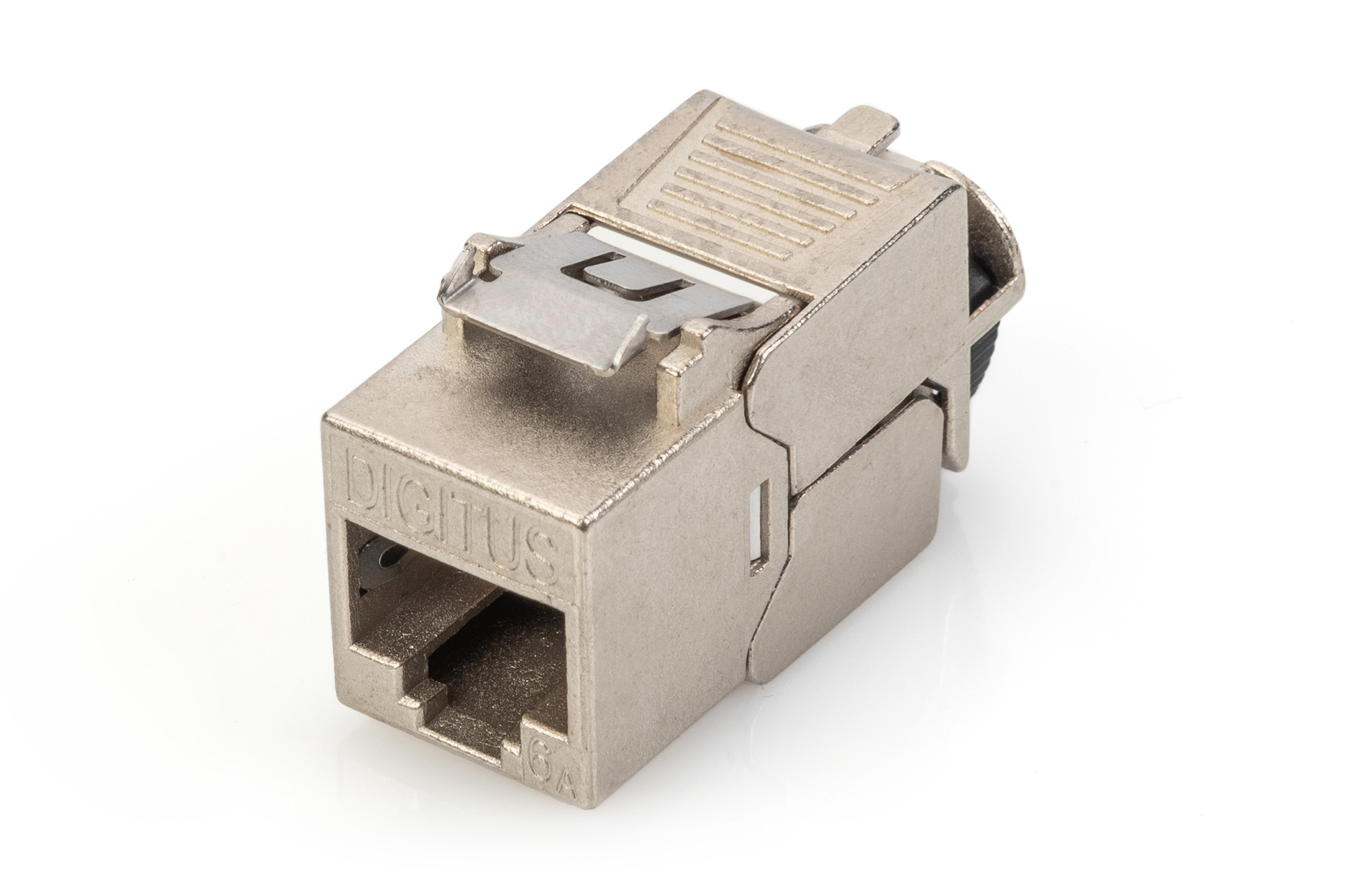 CAT 6A Keystone module, afgeschermd met intelligente kabelmanager, set (24 stuks)