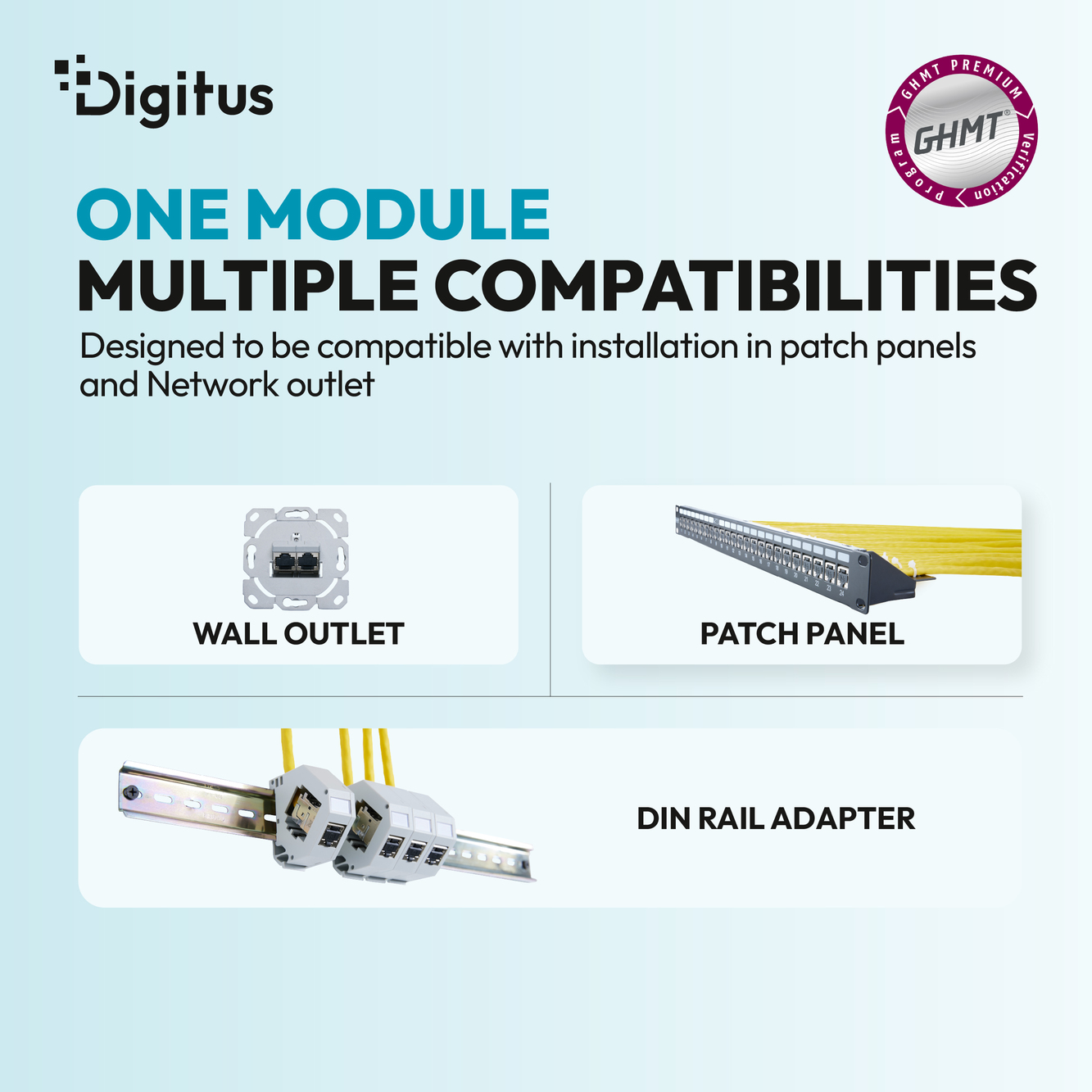 CAT6A Premium PVP-componenten, gecertificeerde Keystone-module, afgeschermd, 12 stuks - Afbeelding 8