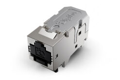 CAT6A Premium PVP-componenten, gecertificeerde Keystone-module, afgeschermd