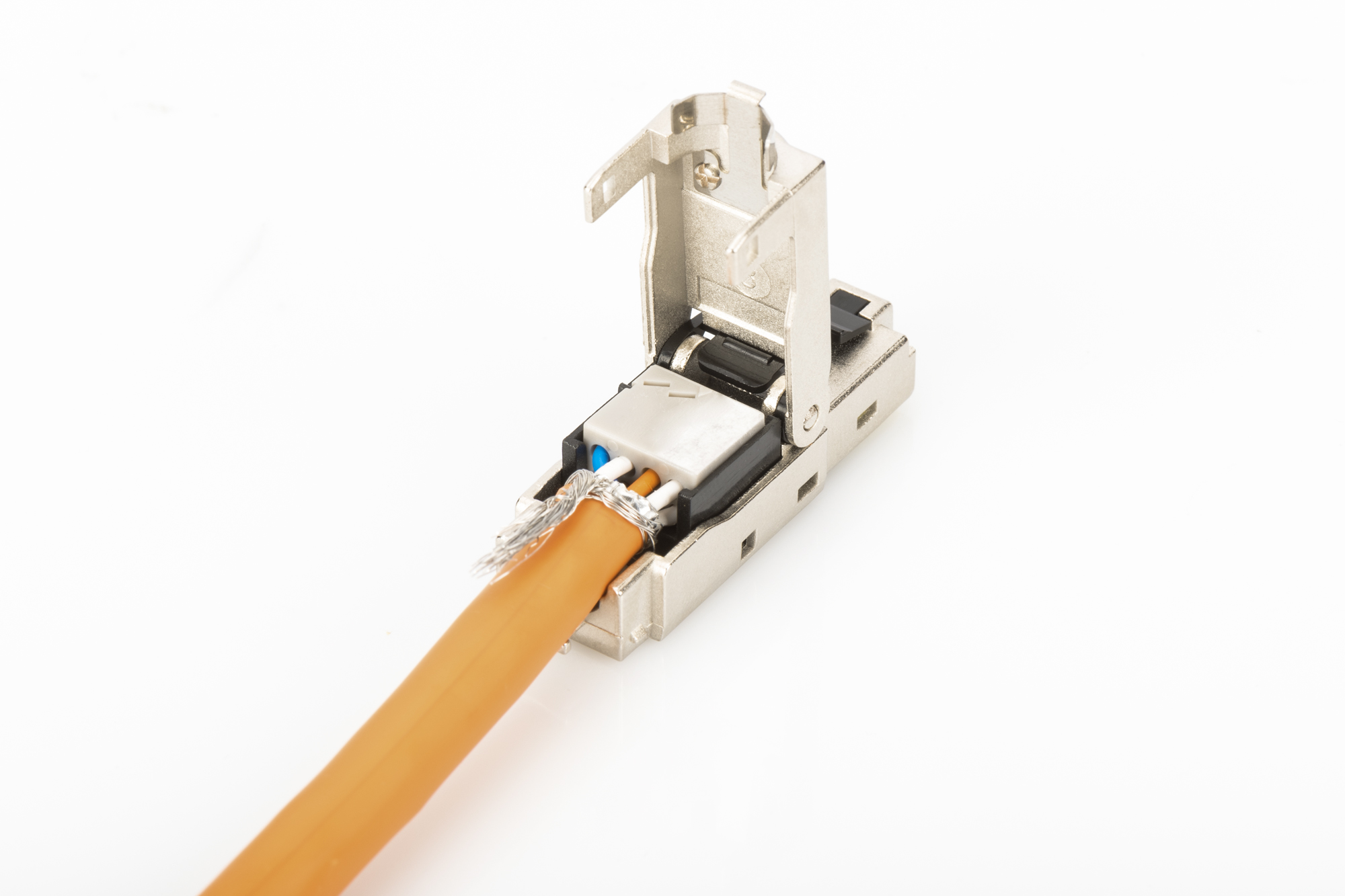 afgeschermd RJ45 stekker voor assemblage in het veld - Afbeelding 6