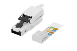 RJ45 connector voor veldtoepassingen, CAT 6A