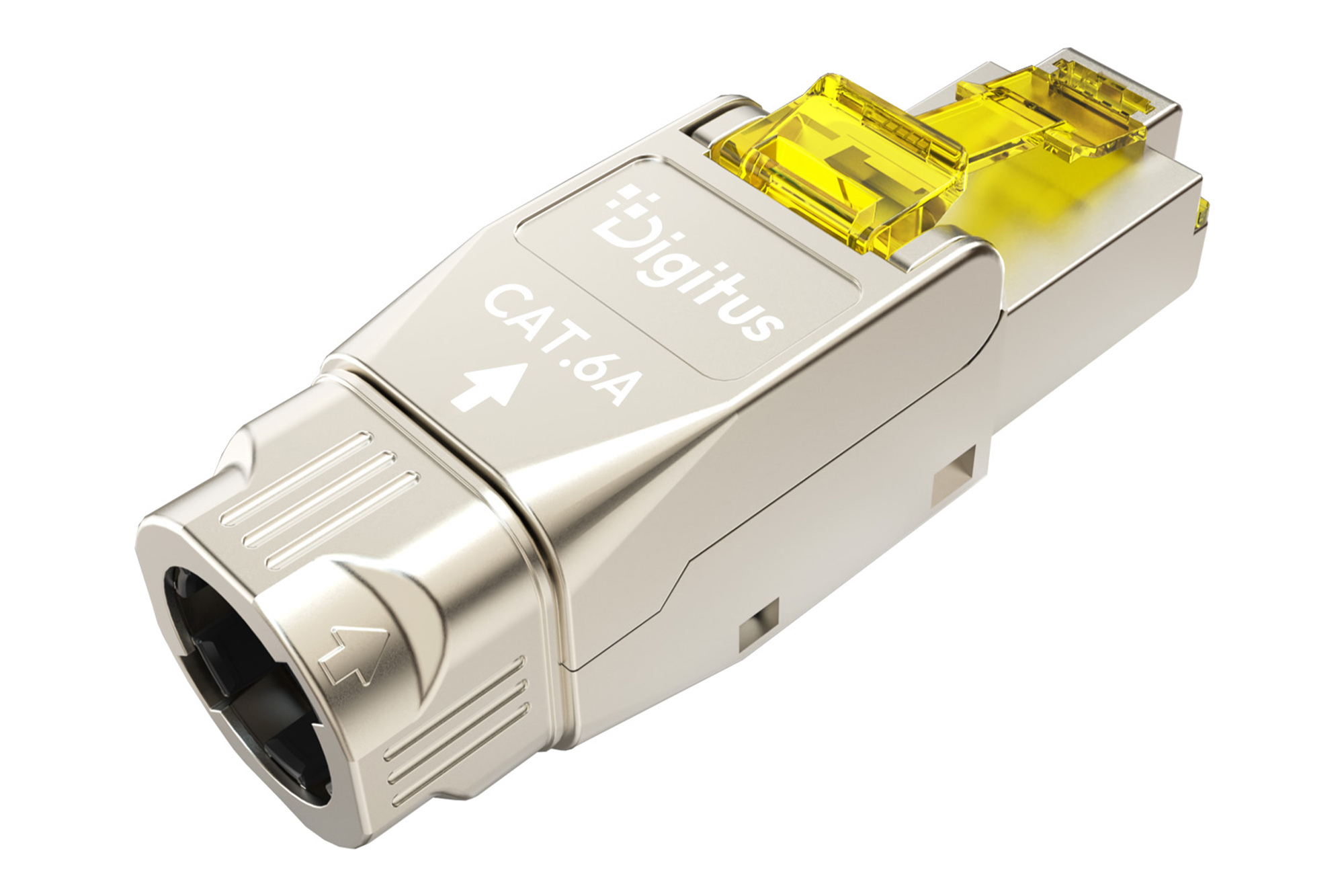 CAT 6A veldconnector, afgeschermd, montage zonder gereedschap - Afbeelding 3