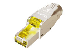 CAT 6A veldconnector, afgeschermd, montage zonder gereedschap