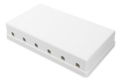 Consoliderings-punt behuizing voor 6x Keystone module