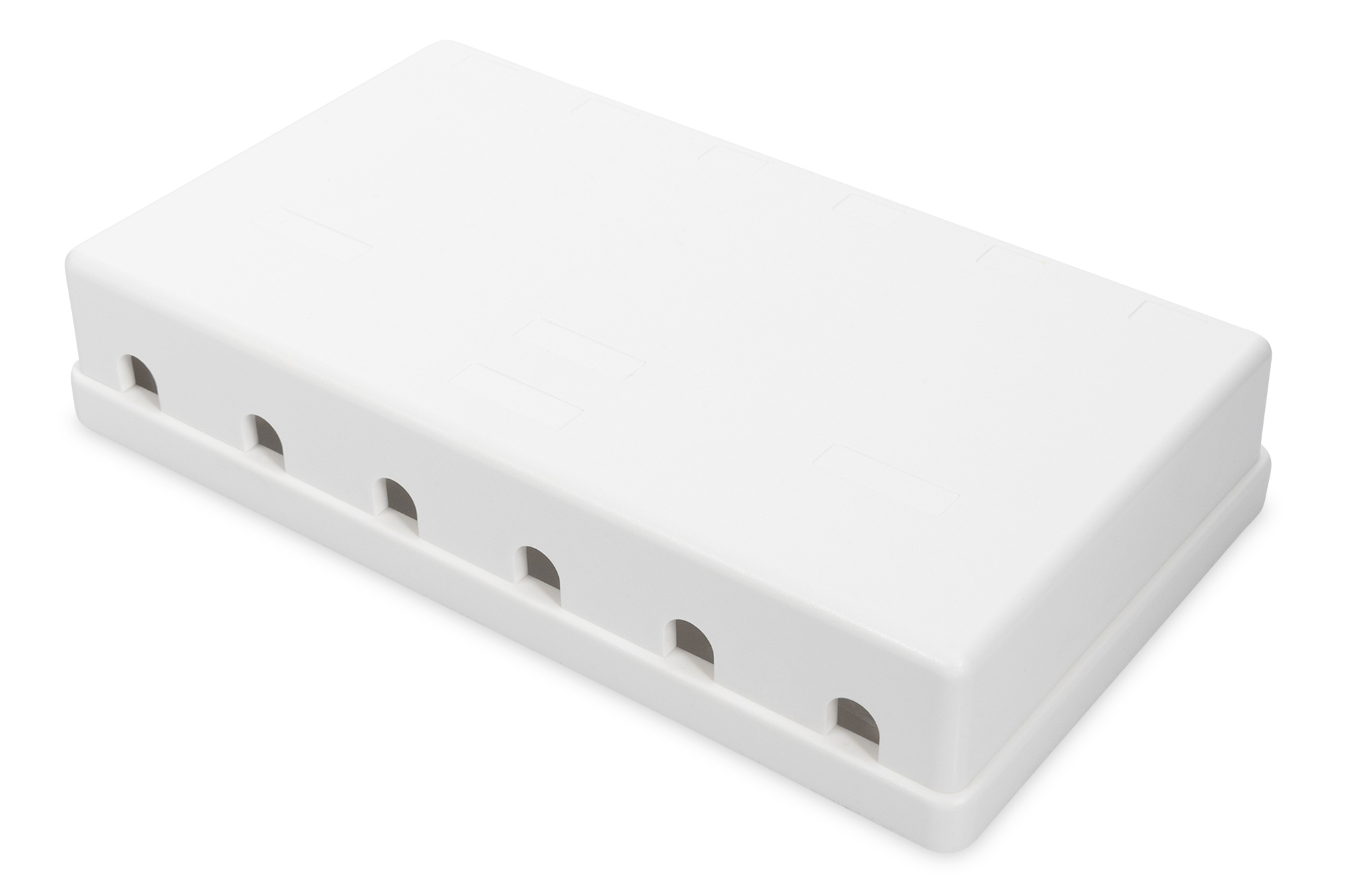 Consoliderings-punt behuizing voor 6x Keystone module