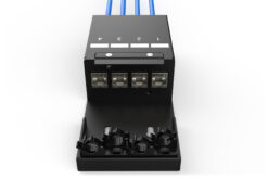Alternative view of Consolidatiepuntkast, 4-poorts Keystone-modules met intelligente kabelmanager