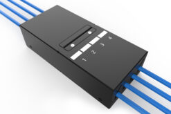 Consolidatiepuntkast, 4-poorts Keystone-modules met intelligente kabelmanager - Afbeelding 4
