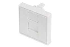 45x45 mm frontpaneel voor kabelkanalen