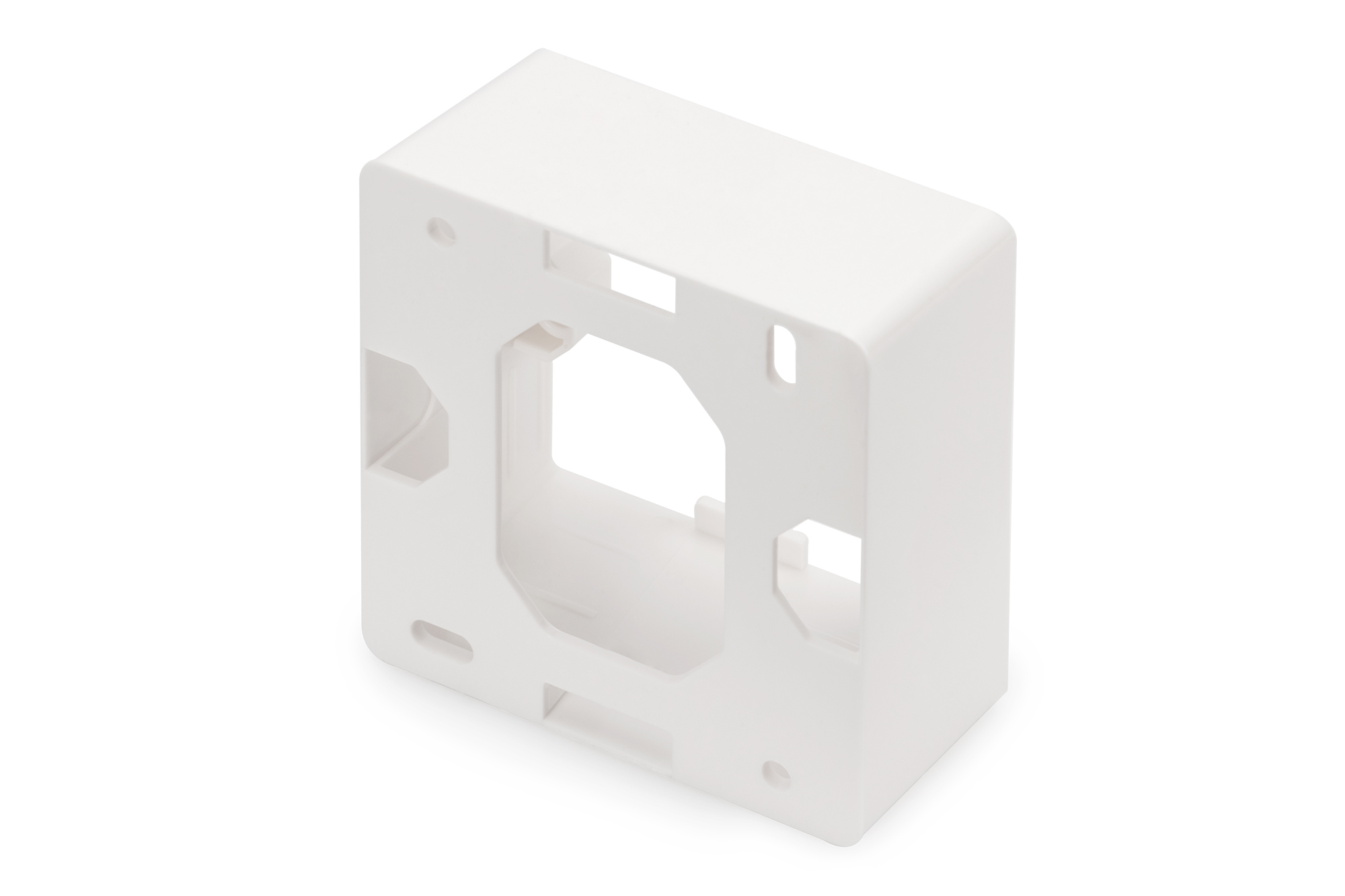 Opbouwframe voor Keystone lege behuizing 80x80mm, Duits type - Afbeelding 2