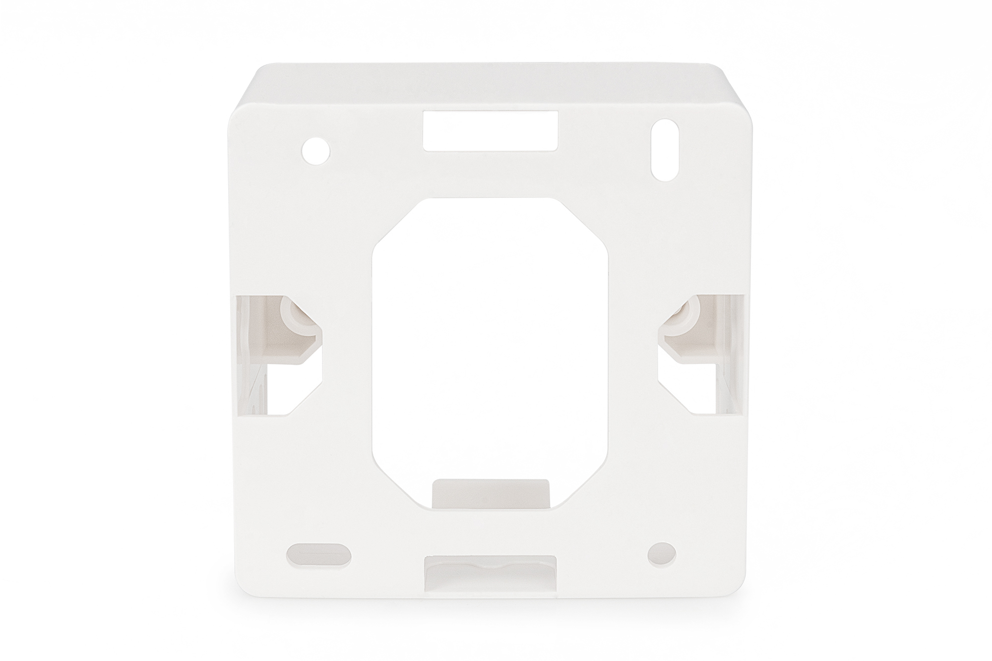 Opbouwframe voor Keystone lege behuizing 80x80mm, Duits type - Afbeelding 4