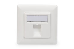 Lege behuizing voor Keystone module, frame 80x80 + centrale plaat 50x50 mm - Afbeelding 3