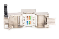 CAT 8.1 Keystone-module, afgeschermd, montage-aansluiting zonder gereedschap - Afbeelding 3