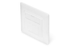 Alternative view of Frontpaneel en inbouwframe voor multimedia met 2 x DN-93615-S Keystone-modules