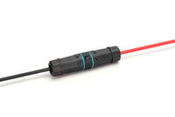 CAT 6A buitenaansluiting, beschermingsklasse IP68, RJ45 naar RJ45 aansluiting