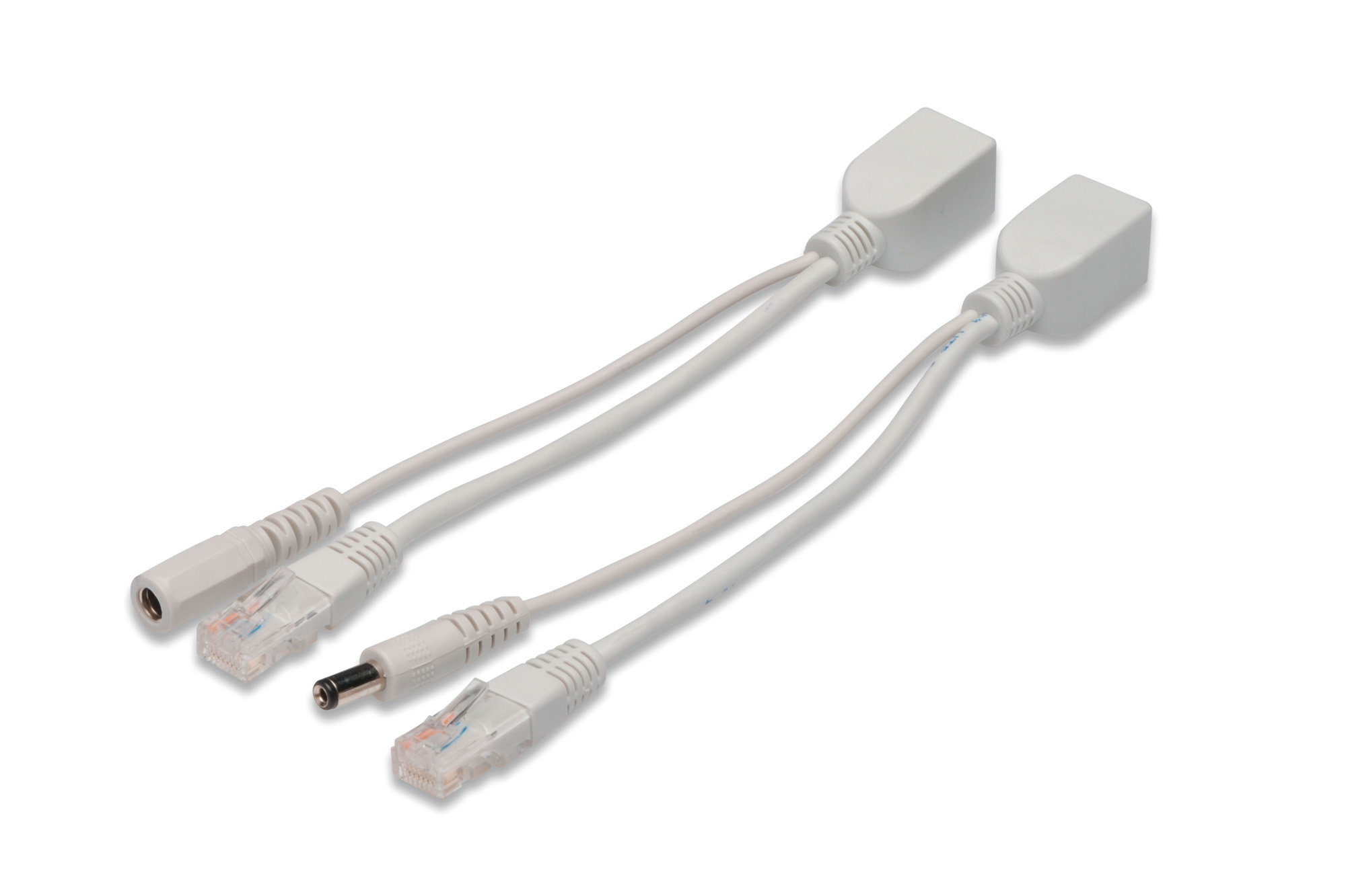 Passieve PoE kabelset, splitter + injector - Afbeelding 2