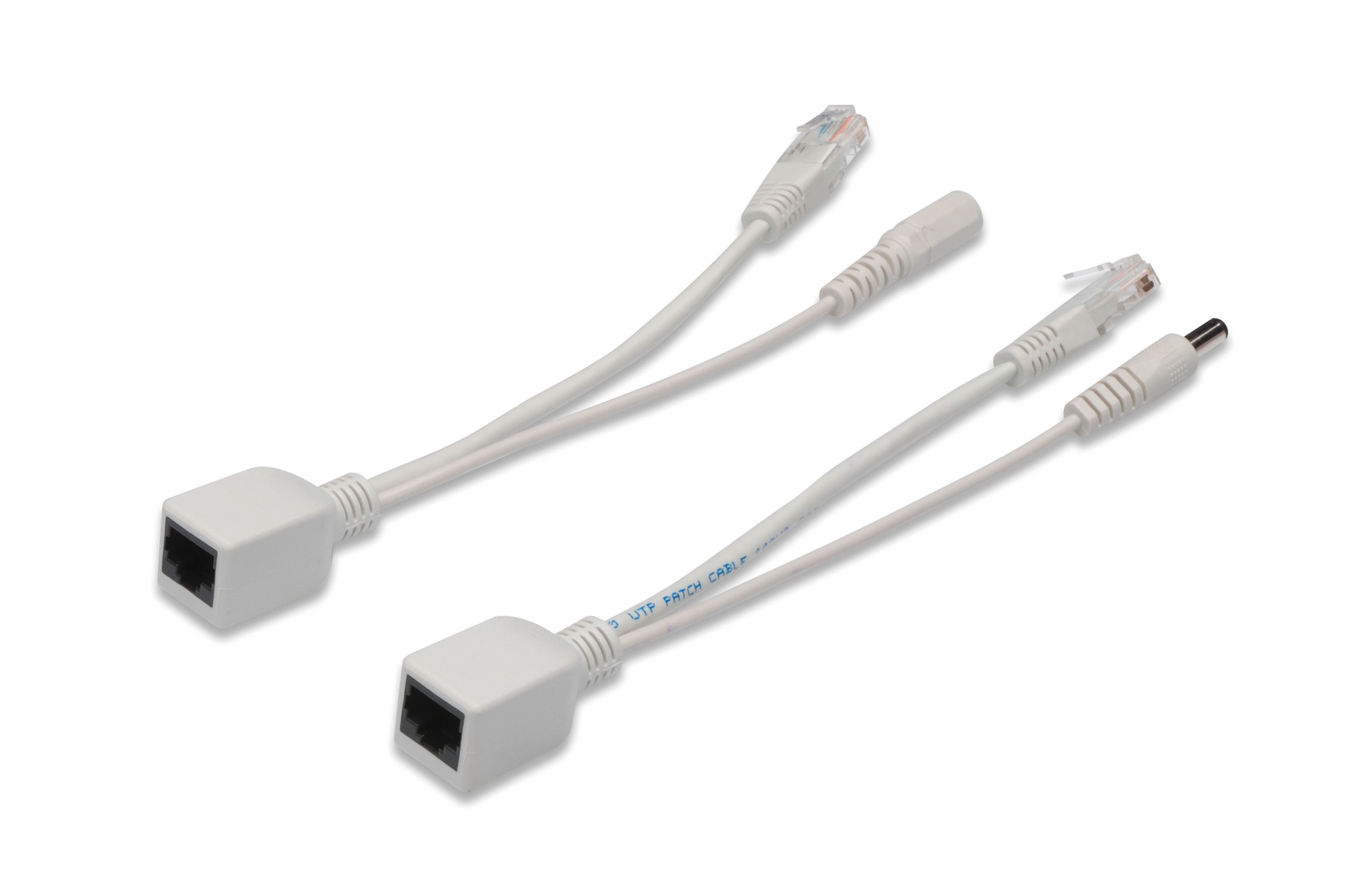 Passieve PoE kabelset, splitter + injector