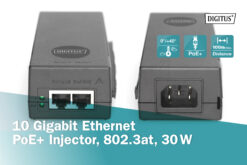10 Gigabit Ethernet PoE+ injector, 802.3at, 30 W - Afbeelding 8