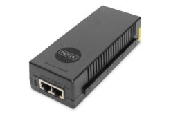 10 Gigabit Ethernet PoE+ injector, 802.3at, 30 W