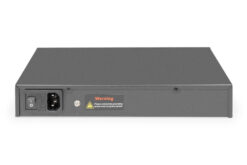 8-Poorts Gigabit ethernet PoE+ injector, 802.3bt, 250 W - Afbeelding 3