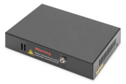 Alternative view of 4-poorts Gigabit 4PPoE extender, 802.3at, 60 W